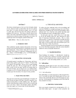 Publish-ready 2-column, 4-page Proceedings Paper